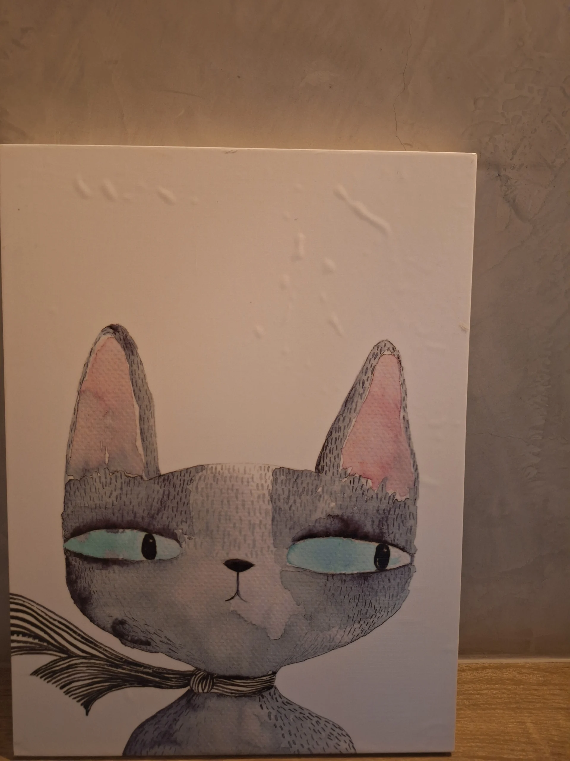 泥House_2樓A1四人套房床頭畫2